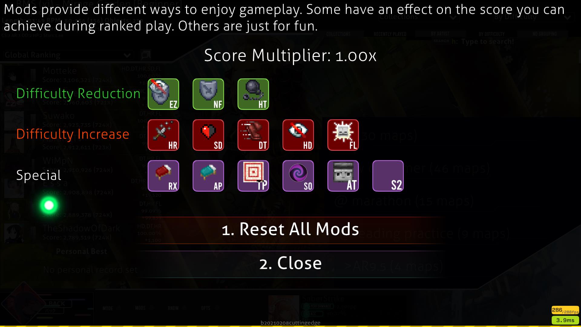 mods list